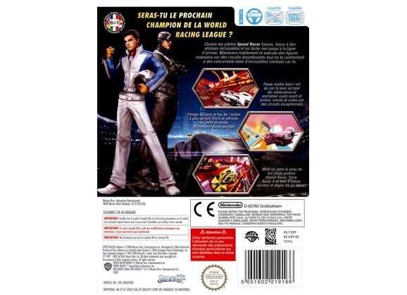 Image Jeux Vidéo Speed Racer Le Jeu Video Wii