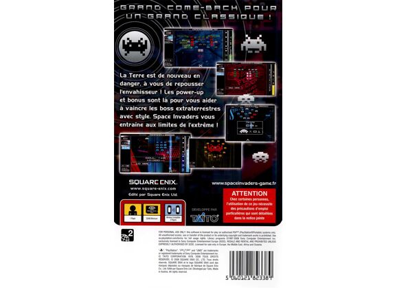 Image Jeux Vidéo Space Invaders Extreme PlayStation Portable (PSP)
