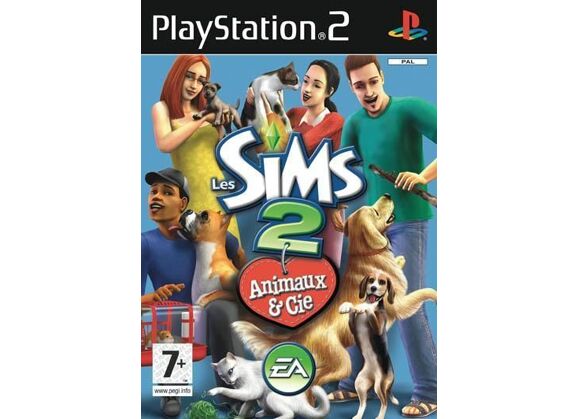 Image Jeux Vidéo Pack Sims 2 et Les Sims Animaux PlayStation 2 (PS2)
