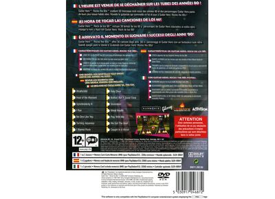 Jeux Vidéo Guitar Hero Rocks The 80's PlayStation 2 (PS2)