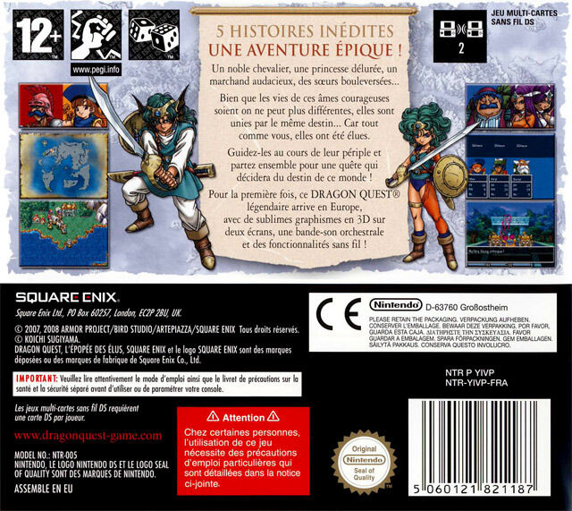 Dragon Quest Iv L'Epopee Des Elus Ds