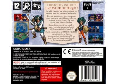 Jeux Vidéo Dragon Quest IV L'Epopee des Elus DS