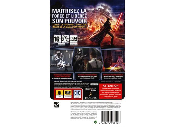 Image Jeux Vidéo Star Wars Le Pouvoir de la Force PlayStation Portable (PSP)