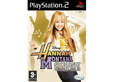 Image Jeux Vidéo Hannah Montana En Tournee Mondiale PlayStation 2 (PS2)