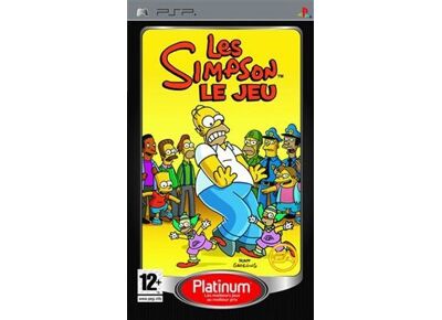 Jeux Vidéo Les Simpsons Le Jeu Platinum PlayStation Portable (PSP)