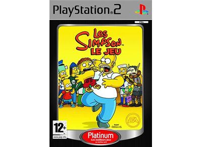 Jeux Vidéo Les Simpsons Le Jeu Platinum PlayStation 2 (PS2)