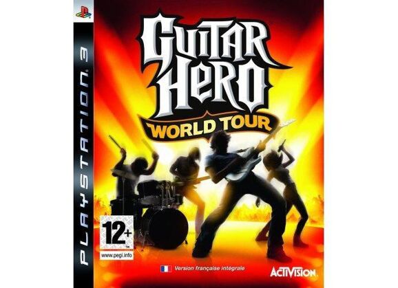 Image Jeux Vidéo Guitar Hero World Tour + Guitare PlayStation 3 (PS3)