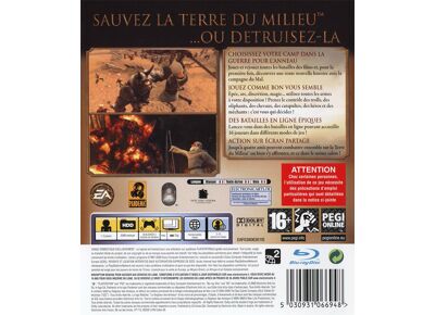 Image Jeux Vidéo Le Seigneur des Anneaux L' Age des Conquetes PlayStation 3 (PS3)