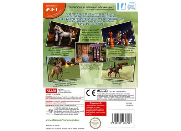 Image Jeux Vidéo Mon Cheval et Moi 2 Wii