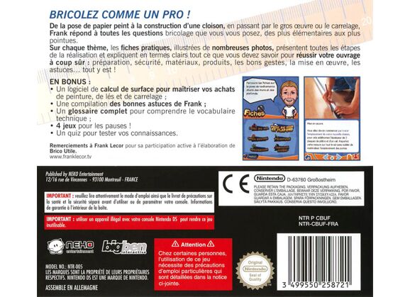 Image Jeux Vidéo Brico Utile DS