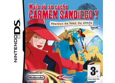 Jeux Vidéo Mais ou se cache Carmen Sandiego ? Mystere au bout du Monde DS