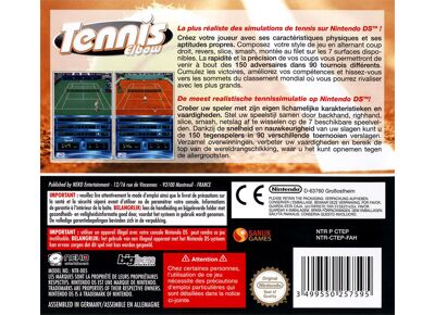 Jeux Vidéo Tennis Elbow DS
