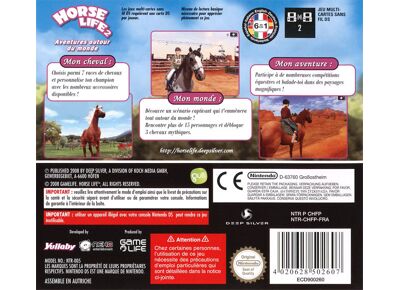 Jeux Vidéo Horse Life 2 Aventures autour du Monde DS