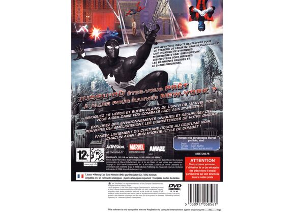 Image Jeux Vidéo Spider-Man Le Regne des Ombres L'Union Sacree PlayStation 2 (PS2)