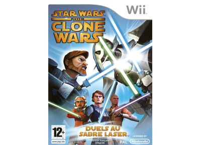 Jeux Vidéo Star Wars The Clone Wars Duels au Sabre Laser Wii