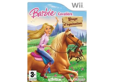 Jeux Vidéo Barbie Cavalière Stage d'Equitation Wii