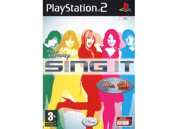 Image Jeux Vidéo Disney Sing it PlayStation 2 (PS2)