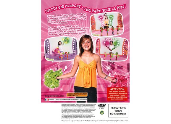 Image Jeux Vidéo EyeToy Play PomPom Party PlayStation 2 (PS2)