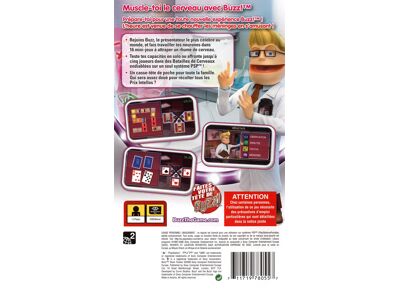 Jeux Vidéo Buzz ! Brain Bender PlayStation Portable (PSP)