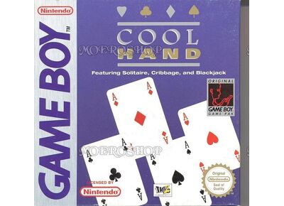 Jeux Vidéo Cool Hand Feat Solitaire Cribbage Blackjack Game Boy