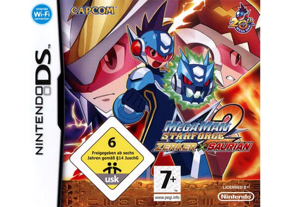 Image Jeux Vidéo Mega Man Star Force 2 Zerker X Saurian DS