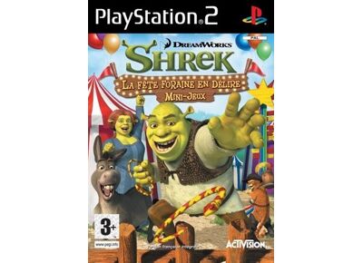 Jeux Vidéo Shrek La Fête Foraine en Délire Mini-Jeux PlayStation 2 (PS2)