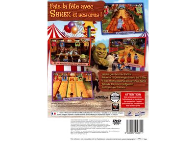 Jeux Vidéo Shrek La Fête Foraine en Délire Mini-Jeux PlayStation 2 (PS2)