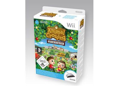 Jeux Vidéo Animal Crossing Let's go to the City + Micro Wii