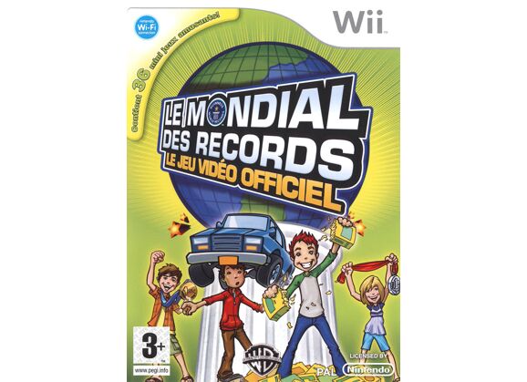 Image Jeux Vidéo Le Mondial des Records Le Jeu Video Officiel Wii