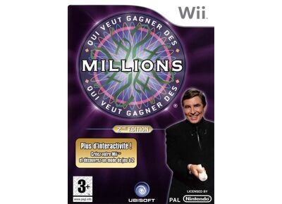 Jeux Vidéo Qui Veut Gagner des Millions 2ème Edition Wii