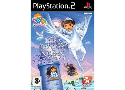 Jeux Vidéo Dora l'Exploratrice Dora Sauve la Princesse des Neiges PlayStation 2 (PS2)