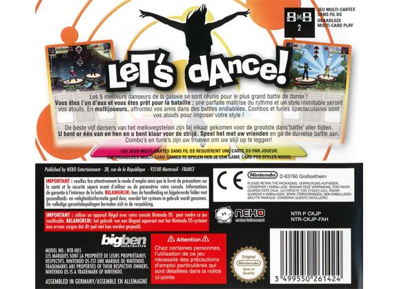 Image Jeux Vidéo Dance Floor DS
