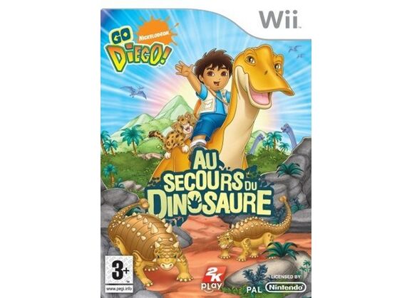 Image Jeux Vidéo Go Diego ! Au Secours du Dinosaure Wii