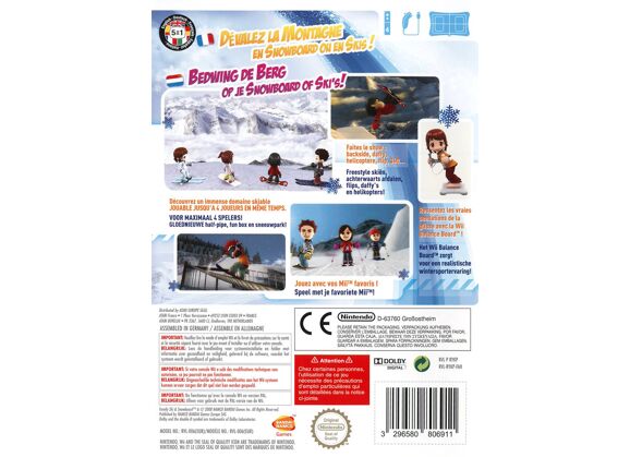 Image Jeux Vidéo Family Ski & Snowboard Wii