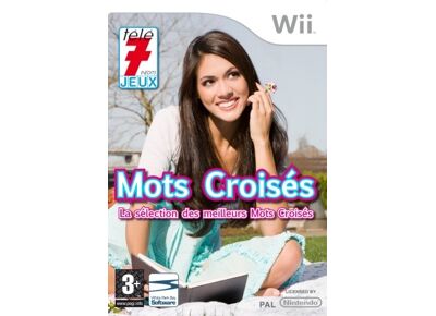 Jeux Vidéo Télé 7 Jeux Mots Croisés Wii
