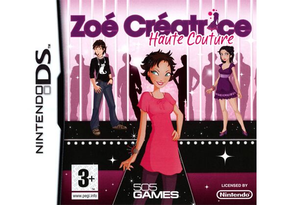 Image Jeux Vidéo Zoé Créatrice Haute Couture DS