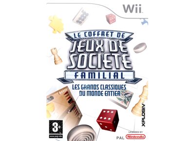 Jeux Vidéo Le Coffret De Jeux De Societe Familial Wii