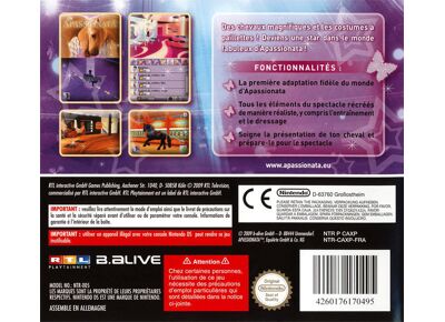 Image Jeux Vidéo Apassionata Le Gala Equestre DS