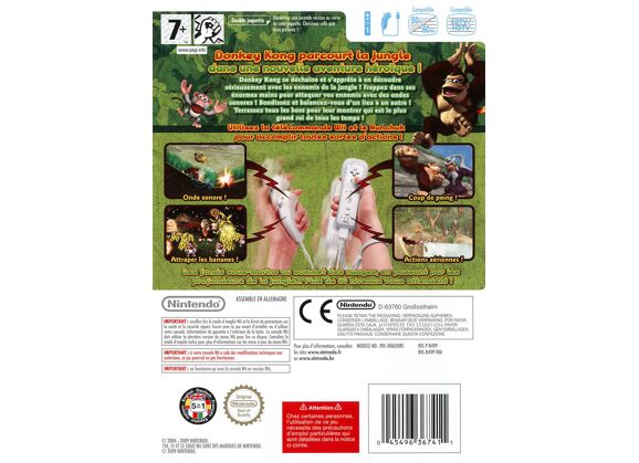 Image Jeux Vidéo Nouvelle Façon de Jouer ! Donkey Kong Jungle Beat Wii