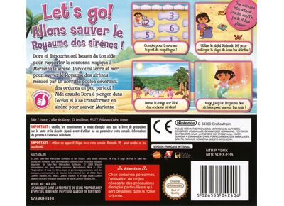 Jeux Vidéo Dora Sauve les Sirènes DS