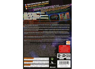 Image Jeux Vidéo Namco Museum Virtual Arcade Xbox 360