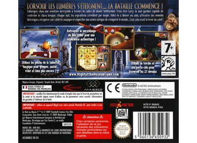 Image Jeux Vidéo La Nuit au Musée 2 DS