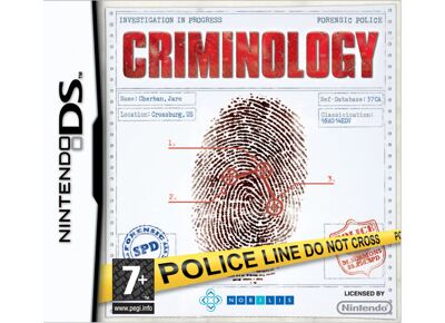 Jeux Vidéo Criminology DS