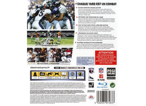 Image Jeux Vidéo Madden NFL 10 PlayStation 3 (PS3)