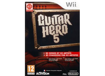 Jeux Vidéo Guitar Hero 5 Wii