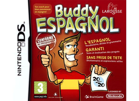 Image Jeux Vidéo Larousse Buddy Espagnol DS