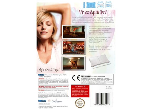 Image Jeux Vidéo Yoga for Wii Wii