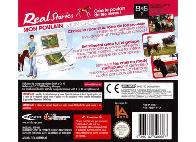 Jeux Vidéo Real Stories Mon Poulain, Mon Cheval DS