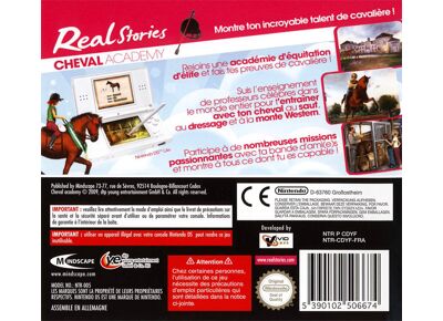 Jeux Vidéo Real Stories Cheval Academy DS