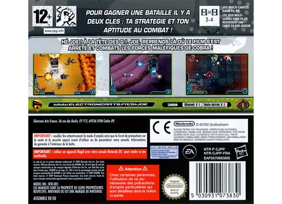 Image Jeux Vidéo G.I. Joe Le Réveil du Cobra DS